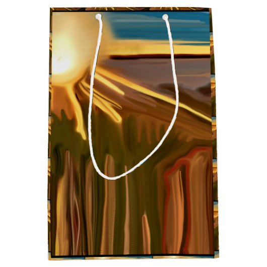 Tanz des Kakteen Südwest Mittlere Geschenktüte (Vorderseite)