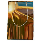 Tanz des Kakteen Südwest Mittlere Geschenktüte (Rückseite)