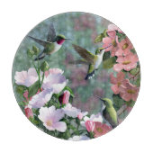 "Tanz des Kolibris" Glasschneiden-Brett Schneidebrett (Vorderseite)