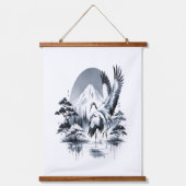 "Tanz des Sandhügels" Wandteppich Mit Holzrahmen (Vorderseite)