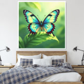 Tanz des Schmetterlings Leinwanddruck (Insitu (Schlafzimmer))