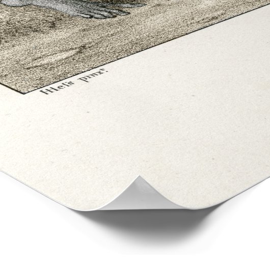 Tanz des Todes - Der Ritter Poster (Ecke)