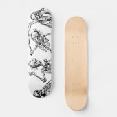Tanz des Todes durch Michael Wolgemut 1493 Skateboard (Vorderseite)