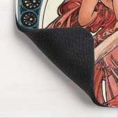 Tanz durch Alfons Mucha 1898 Mousepad (Ecke)