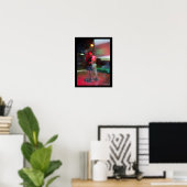 Tanz durch den Shisha-Rauch Poster (Heimbüro)