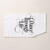 Tanz durch Leben Badhandtuch Set (Handtuch)