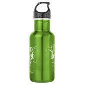 Tanz durch Leben Edelstahlflasche (Vorderseite)