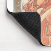 Tanz durch Mucha Mousepad (Ecke)