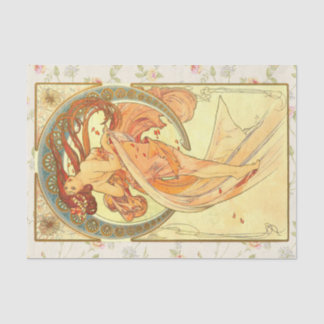 Tanz, Entfärbung Seidenpapier