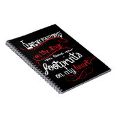 Tanz-Erwägungsgrunden-Geschenk für Tanz-Lehrer - Notizblock (Rechte Seite)