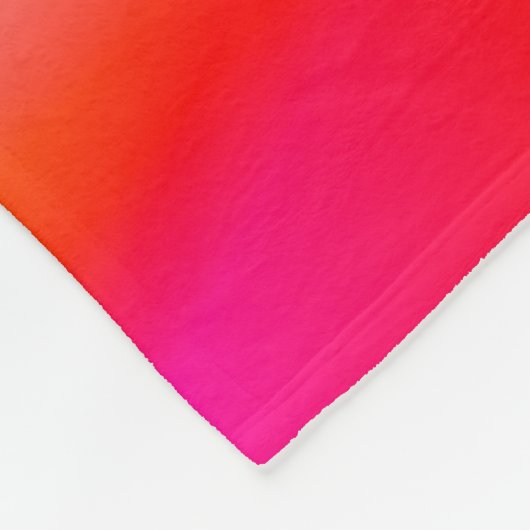 Tanz farbiges Fleece Blanket (Ecke)