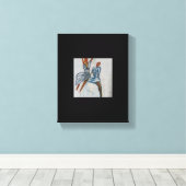 Tanz für Freude Leinwanddruck (Insitu (Holzboden))