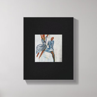 Tanz für Freude Leinwanddruck