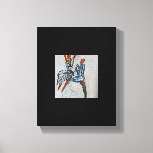 Tanz für Freude Leinwanddruck (Vorderseite)