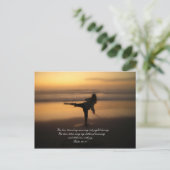 Tanz für Freude Postkarte (Stehend Vorderseite)