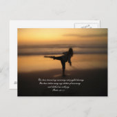 Tanz für Freude Postkarte (Vorne/Hinten)