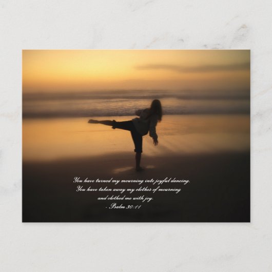 Tanz für Freude Postkarte (Vorderseite)