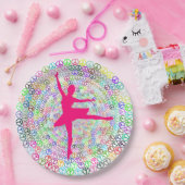 Tanz für Friedenspapier Pappteller (Party)