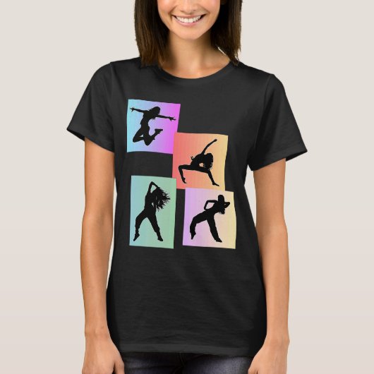 Tanz für junge Mädchen T-Shirt (Vorderseite)