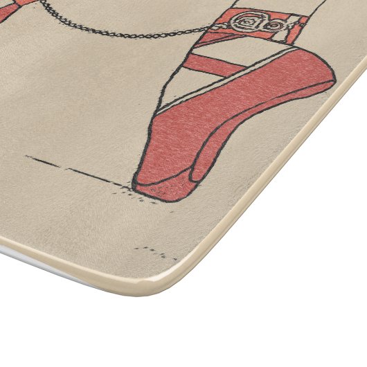 Tanz für mich Ballerina. Master-Fantasie Schneidebrett (Ecke)