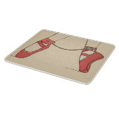 Tanz für mich Ballerina. Master-Fantasie Schneidebrett (Ecke)