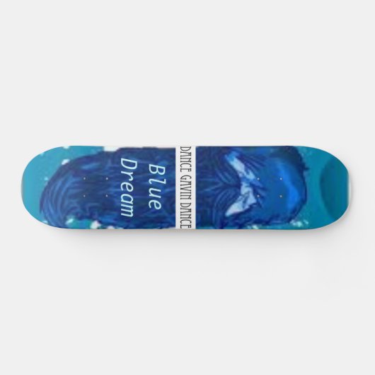 Tanz-Gavin-Tanzblaue Traumbartplattform Skateboard (Horizontal)