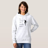 Tanz geht, wo die Leute tanzen Hoodie (Vorne ganz)