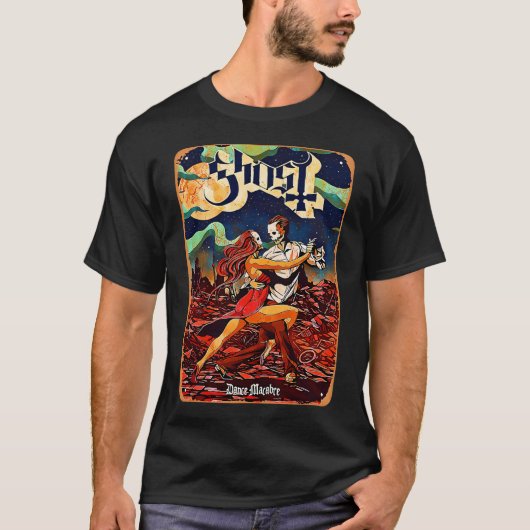 Tanz-Geist-Schädel T-Shirt (Vorderseite)