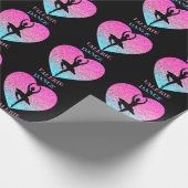 Tanz Geschenkpapier (Ecke)