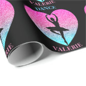 Tanz Geschenkpapier (Rolleneckpunkt)