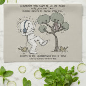 Tanz Geschirrtuch (Gefaltet)