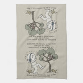 Tanz Geschirrtuch (Vertikal)