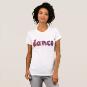 Tanz-Glitzer T-Shirt (Vorne ganz)