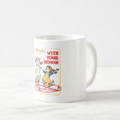 Tanz glücklich kaffeetasse (VorderseiteRechts)