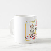 Tanz glücklich kaffeetasse (Vorderseite Links)