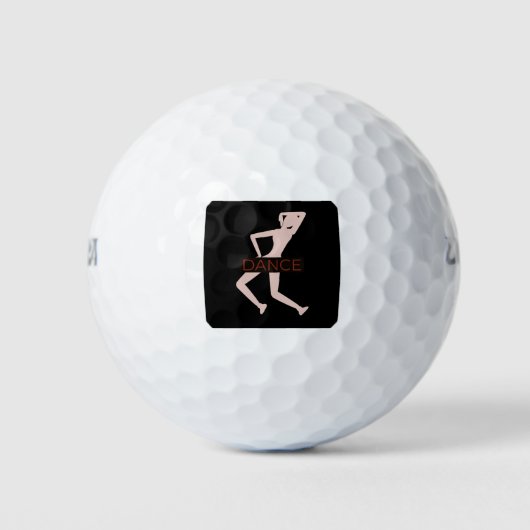 Tanz Golfball (Vorderseite)