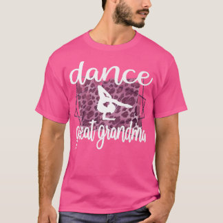 Tanz große Oma einer Tänzerin Großmutter T-Shirt