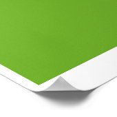 Tanz (grün) poster (Ecke)