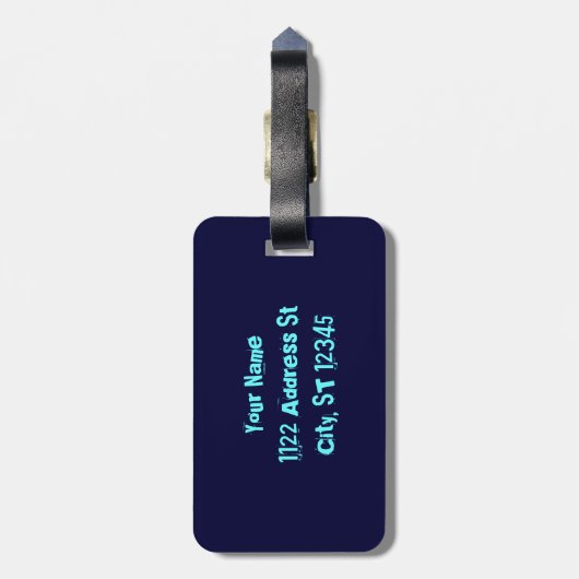 Tanz-Gymnastik-Beifall-Gepäckanhänger Gepäckanhänger (Rückseite vertikal)