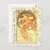 Tanz, Happy Birthday Postkarte (Vorne/Hinten)