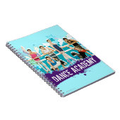 Tanz-Hochschulform-Grafik Notizblock (Rechte Seite)