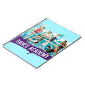 Tanz-Hochschulform-Grafik Notizblock (Linke Seite)