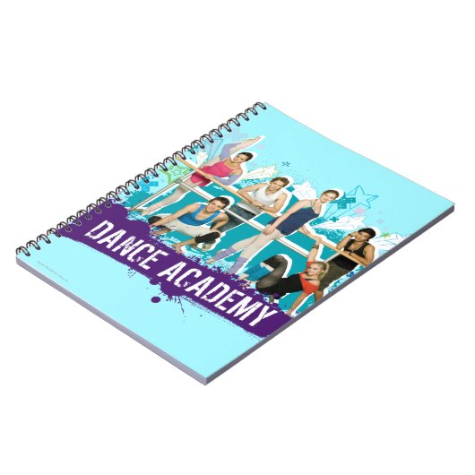 Tanz-Hochschulform-Grafik Notizblock (Linke Seite)