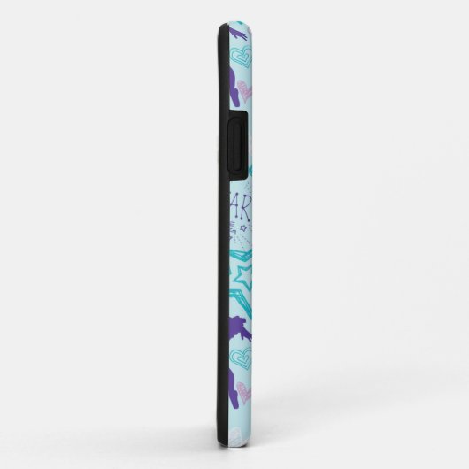 Tanz-Hochschulmuster Case-Mate iPhone Hülle (Hinten/Rechts)