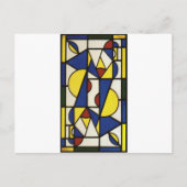 Tanz I von Theo van Doesburg Postkarte (Vorderseite)