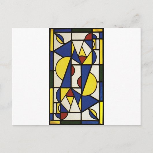 Tanz I von Theo van Doesburg Postkarte (Vorderseite)