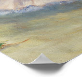 Tanz im Bougival - Pierre Auguste Renoir Poster (Ecke)