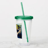 Tanz im Bougival Pierre Renoir Acryltrinkbecher (Links)