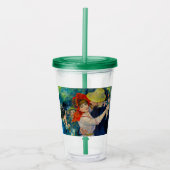 Tanz im Bougival Pierre Renoir Acryltrinkbecher (Vorderseite)