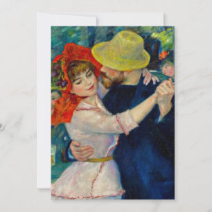 Tanz im Bougival Pierre Renoir Ankündigung